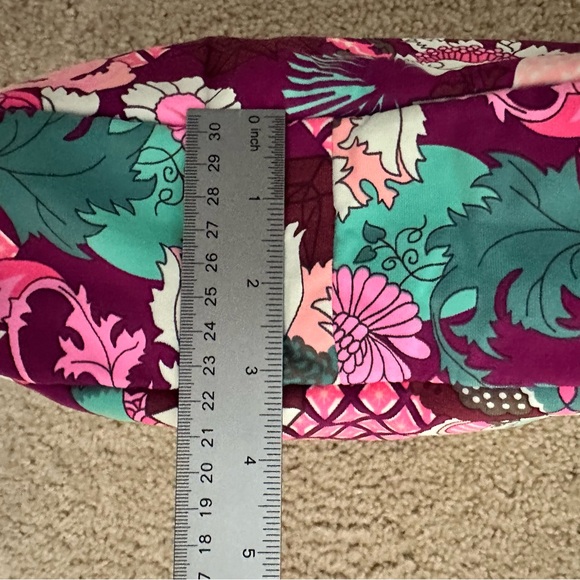 Maaji Large Cosmetic Make-up Travel Bag - 2 Zipper Compartments VGUC - Picture 12 of 12